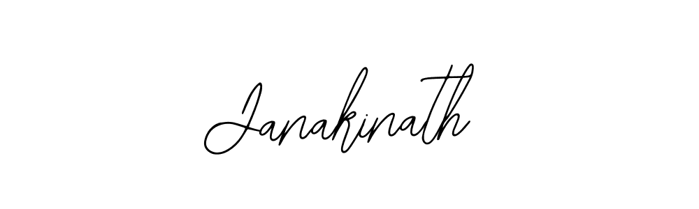 The best way (Bearetta-2O07w) to make a short signature is to pick only two or three words in your name. The name Janakinath include a total of six letters. For converting this name. Janakinath signature style 12 images and pictures png