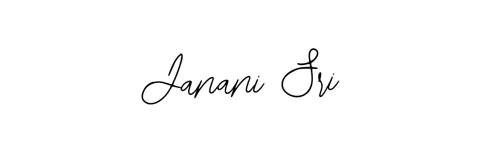 How to make Janani Sri signature? Bearetta-2O07w is a professional autograph style. Create handwritten signature for Janani Sri name. Janani Sri signature style 12 images and pictures png