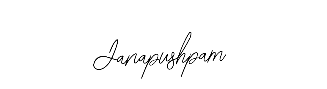 Similarly Bearetta-2O07w is the best handwritten signature design. Signature creator online .You can use it as an online autograph creator for name Janapushpam. Janapushpam signature style 12 images and pictures png