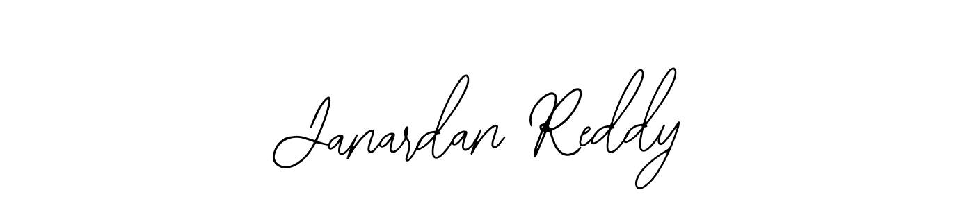 How to make Janardan Reddy name signature. Use Bearetta-2O07w style for creating short signs online. This is the latest handwritten sign. Janardan Reddy signature style 12 images and pictures png