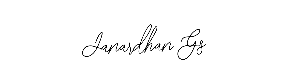 How to Draw Janardhan Gs signature style? Bearetta-2O07w is a latest design signature styles for name Janardhan Gs. Janardhan Gs signature style 12 images and pictures png