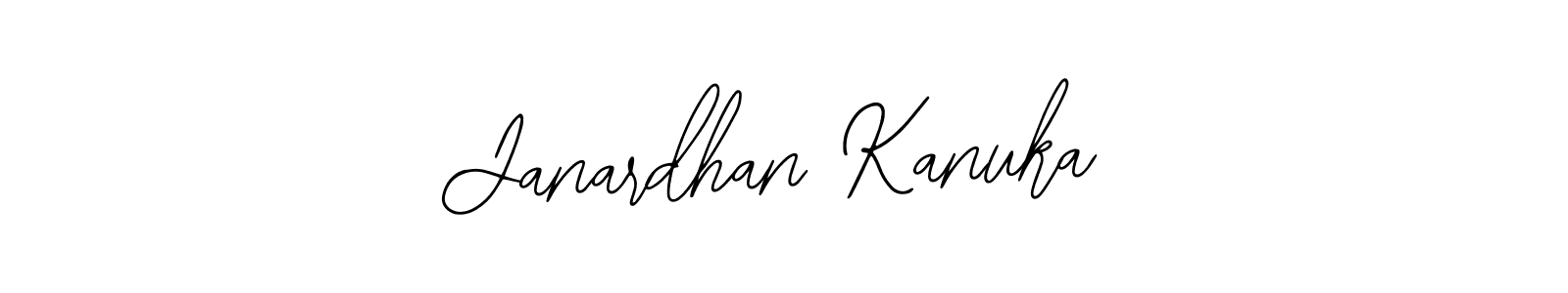 Make a beautiful signature design for name Janardhan Kanuka. With this signature (Bearetta-2O07w) style, you can create a handwritten signature for free. Janardhan Kanuka signature style 12 images and pictures png