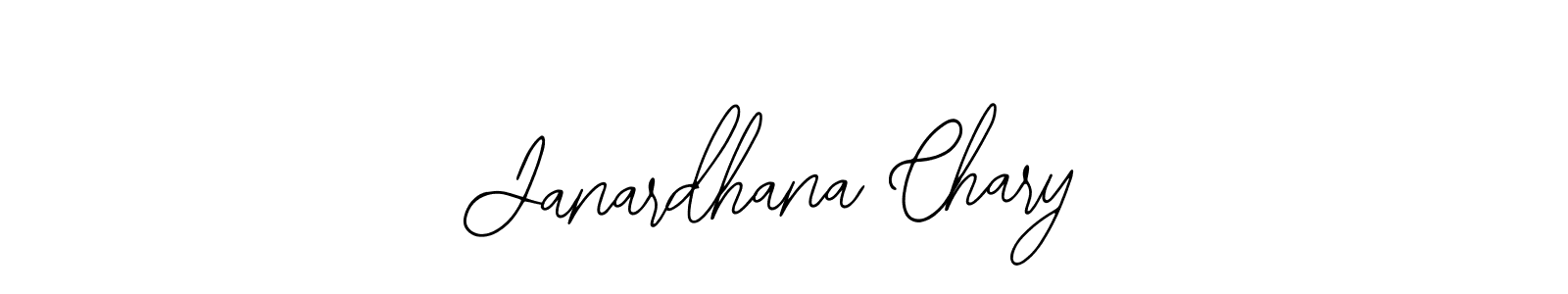 Use a signature maker to create a handwritten signature online. With this signature software, you can design (Bearetta-2O07w) your own signature for name Janardhana Chary. Janardhana Chary signature style 12 images and pictures png