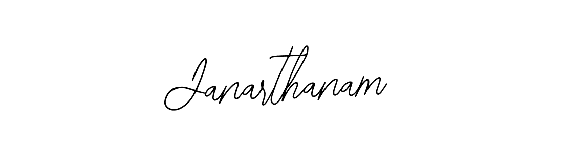 Janarthanam stylish signature style. Best Handwritten Sign (Bearetta-2O07w) for my name. Handwritten Signature Collection Ideas for my name Janarthanam. Janarthanam signature style 12 images and pictures png