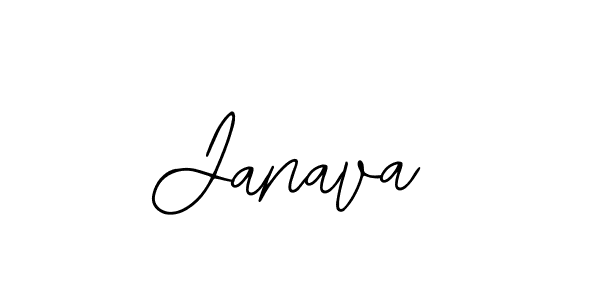 How to make Janava signature? Bearetta-2O07w is a professional autograph style. Create handwritten signature for Janava name. Janava signature style 12 images and pictures png