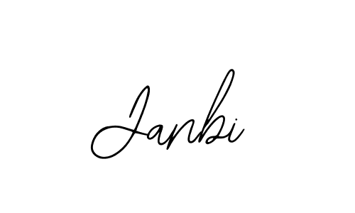 Design your own signature with our free online signature maker. With this signature software, you can create a handwritten (Bearetta-2O07w) signature for name Janbi. Janbi signature style 12 images and pictures png