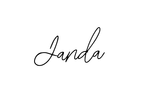 The best way (Bearetta-2O07w) to make a short signature is to pick only two or three words in your name. The name Janda include a total of six letters. For converting this name. Janda signature style 12 images and pictures png