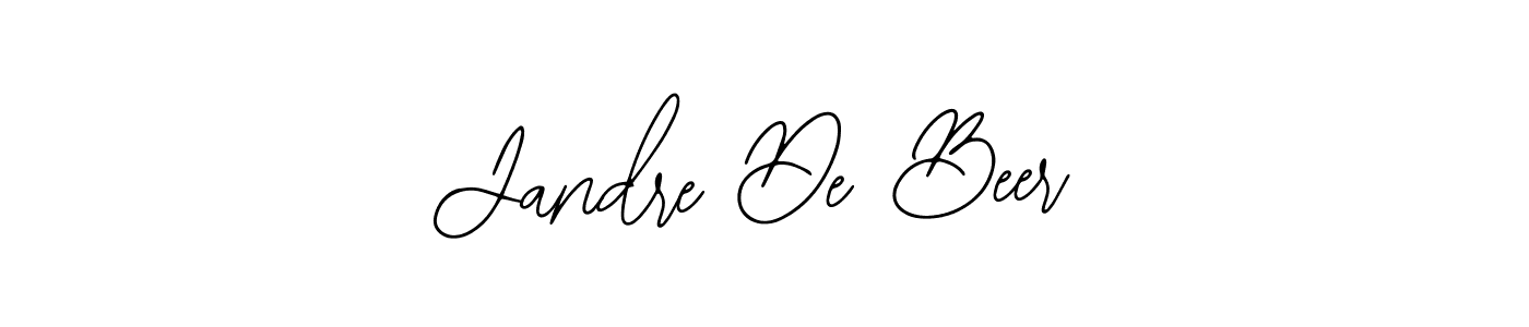 if you are searching for the best signature style for your name Jandre De Beer. so please give up your signature search. here we have designed multiple signature styles  using Bearetta-2O07w. Jandre De Beer signature style 12 images and pictures png
