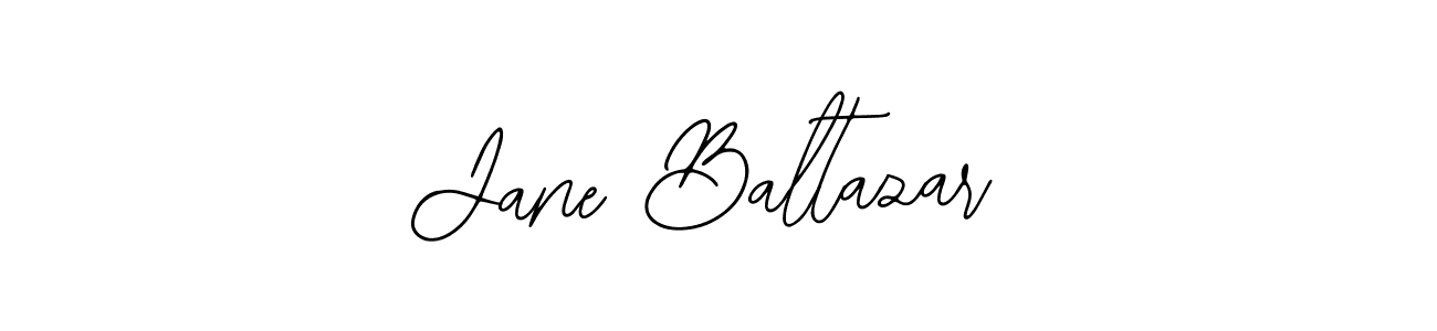 Use a signature maker to create a handwritten signature online. With this signature software, you can design (Bearetta-2O07w) your own signature for name Jane Baltazar. Jane Baltazar signature style 12 images and pictures png