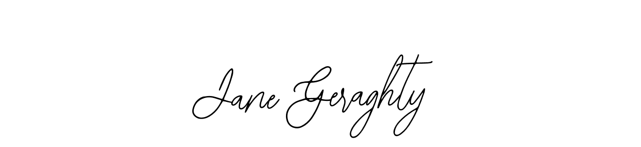 Use a signature maker to create a handwritten signature online. With this signature software, you can design (Bearetta-2O07w) your own signature for name Jane Geraghty. Jane Geraghty signature style 12 images and pictures png