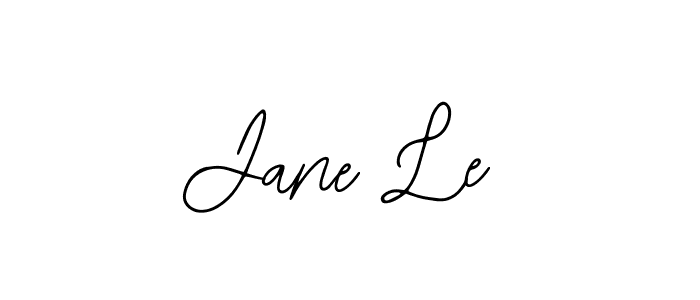 Design your own signature with our free online signature maker. With this signature software, you can create a handwritten (Bearetta-2O07w) signature for name Jane Le. Jane Le signature style 12 images and pictures png