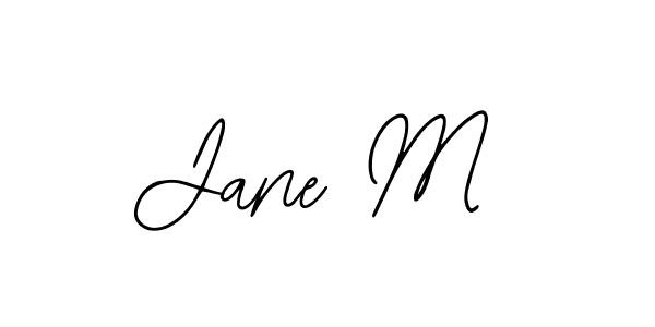 Bearetta-2O07w is a professional signature style that is perfect for those who want to add a touch of class to their signature. It is also a great choice for those who want to make their signature more unique. Get Jane M name to fancy signature for free. Jane M signature style 12 images and pictures png