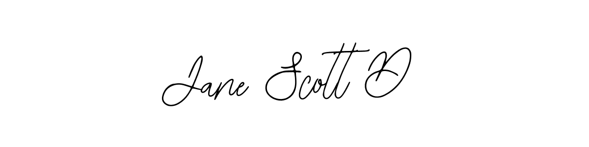 How to make Jane Scott D signature? Bearetta-2O07w is a professional autograph style. Create handwritten signature for Jane Scott D name. Jane Scott D signature style 12 images and pictures png