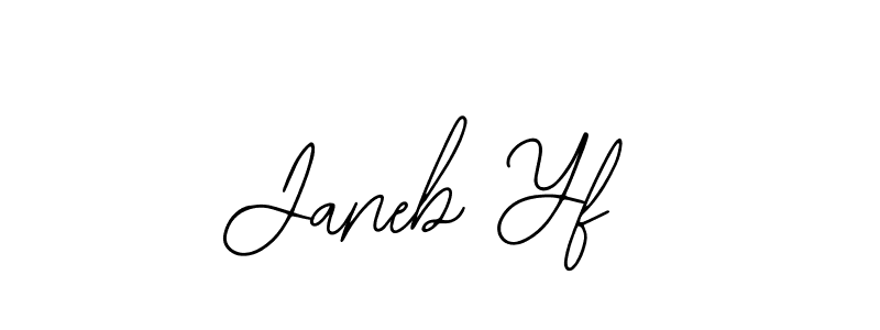 How to make Janeb Yf signature? Bearetta-2O07w is a professional autograph style. Create handwritten signature for Janeb Yf name. Janeb Yf signature style 12 images and pictures png