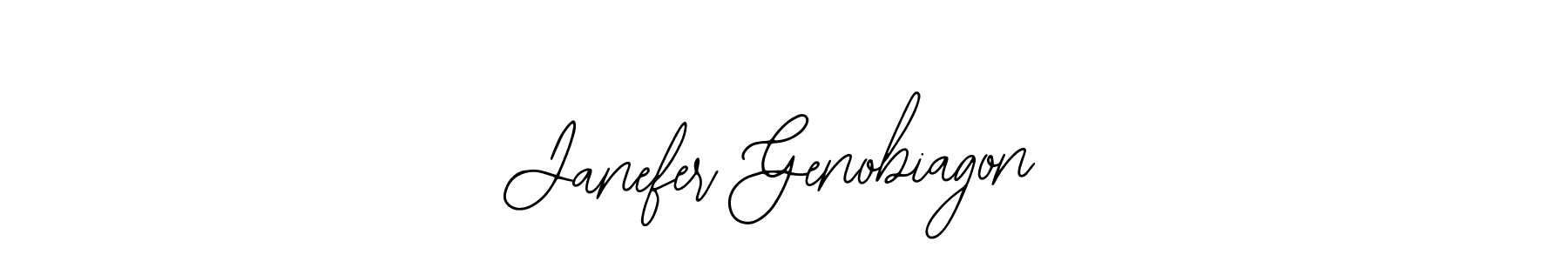 Create a beautiful signature design for name Janefer Genobiagon. With this signature (Bearetta-2O07w) fonts, you can make a handwritten signature for free. Janefer Genobiagon signature style 12 images and pictures png