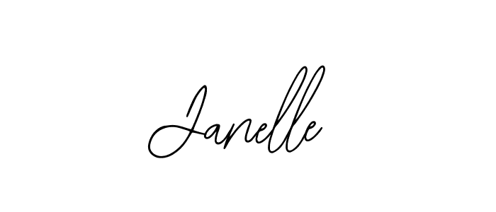 Use a signature maker to create a handwritten signature online. With this signature software, you can design (Bearetta-2O07w) your own signature for name Janelle. Janelle signature style 12 images and pictures png