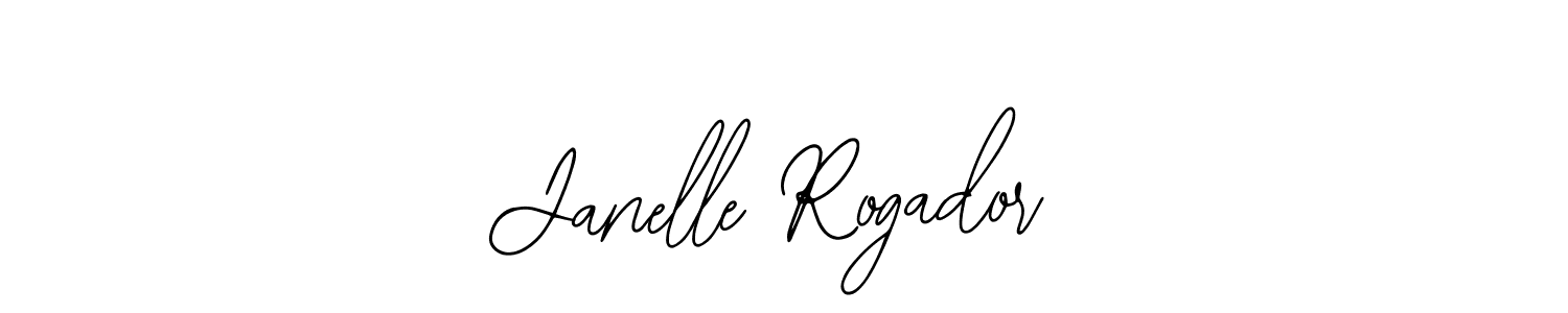 The best way (Bearetta-2O07w) to make a short signature is to pick only two or three words in your name. The name Janelle Rogador include a total of six letters. For converting this name. Janelle Rogador signature style 12 images and pictures png