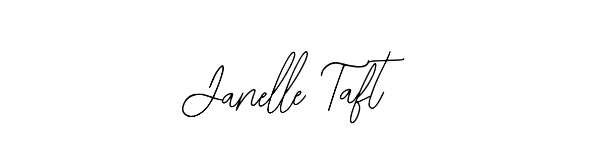 You should practise on your own different ways (Bearetta-2O07w) to write your name (Janelle Taft) in signature. don't let someone else do it for you. Janelle Taft signature style 12 images and pictures png