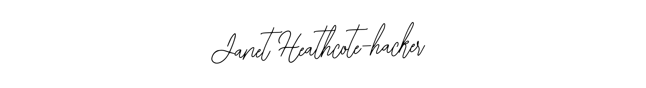 Also You can easily find your signature by using the search form. We will create Janet Heathcote-hacker name handwritten signature images for you free of cost using Bearetta-2O07w sign style. Janet Heathcote-hacker signature style 12 images and pictures png