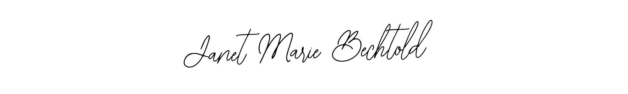 Make a beautiful signature design for name Janet Marie Bechtold. With this signature (Bearetta-2O07w) style, you can create a handwritten signature for free. Janet Marie Bechtold signature style 12 images and pictures png