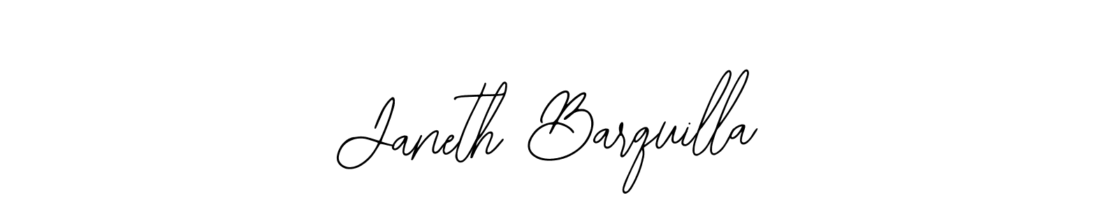 How to Draw Janeth Barquilla signature style? Bearetta-2O07w is a latest design signature styles for name Janeth Barquilla. Janeth Barquilla signature style 12 images and pictures png