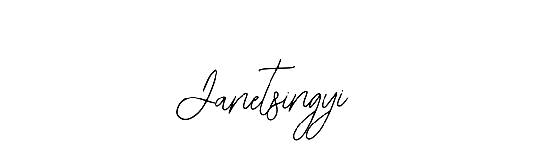 if you are searching for the best signature style for your name Janetsingyi. so please give up your signature search. here we have designed multiple signature styles  using Bearetta-2O07w. Janetsingyi signature style 12 images and pictures png