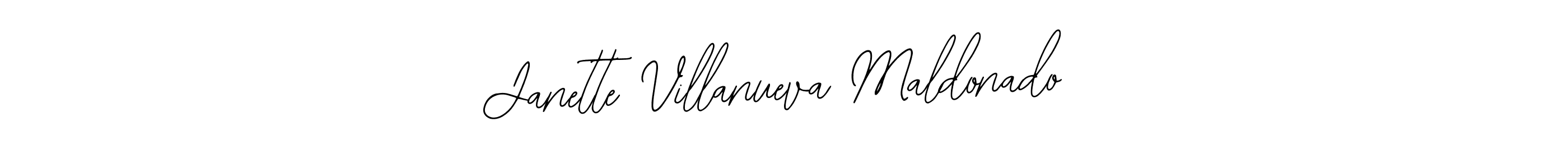 if you are searching for the best signature style for your name Janette Villanueva Maldonado. so please give up your signature search. here we have designed multiple signature styles  using Bearetta-2O07w. Janette Villanueva Maldonado signature style 12 images and pictures png