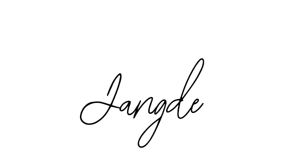 Design your own signature with our free online signature maker. With this signature software, you can create a handwritten (Bearetta-2O07w) signature for name Jangde. Jangde signature style 12 images and pictures png