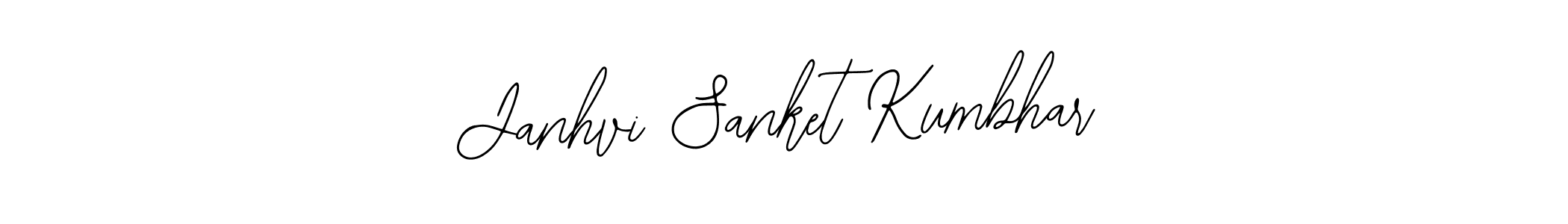 It looks lik you need a new signature style for name Janhvi Sanket Kumbhar. Design unique handwritten (Bearetta-2O07w) signature with our free signature maker in just a few clicks. Janhvi Sanket Kumbhar signature style 12 images and pictures png