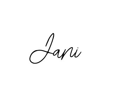 How to make Jani name signature. Use Bearetta-2O07w style for creating short signs online. This is the latest handwritten sign. Jani signature style 12 images and pictures png