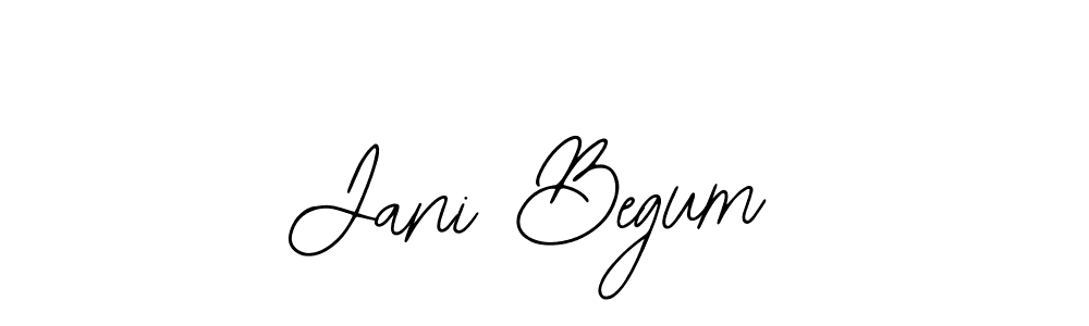 This is the best signature style for the Jani Begum name. Also you like these signature font (Bearetta-2O07w). Mix name signature. Jani Begum signature style 12 images and pictures png