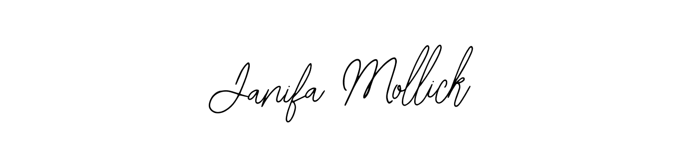 Make a short Janifa Mollick signature style. Manage your documents anywhere anytime using Bearetta-2O07w. Create and add eSignatures, submit forms, share and send files easily. Janifa Mollick signature style 12 images and pictures png