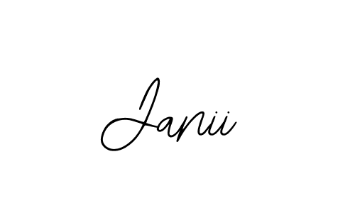 Design your own signature with our free online signature maker. With this signature software, you can create a handwritten (Bearetta-2O07w) signature for name Janii. Janii signature style 12 images and pictures png