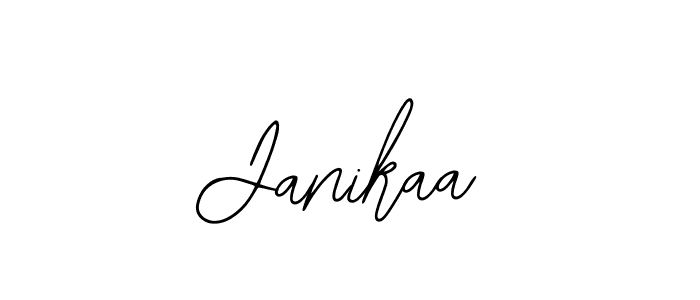 You should practise on your own different ways (Bearetta-2O07w) to write your name (Janikaa) in signature. don't let someone else do it for you. Janikaa signature style 12 images and pictures png