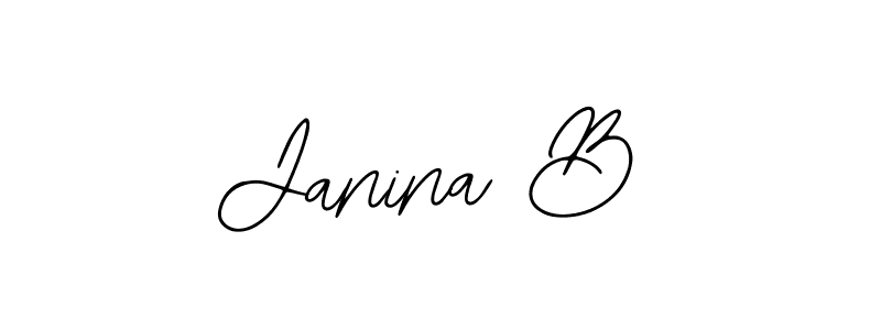 Make a short Janina B signature style. Manage your documents anywhere anytime using Bearetta-2O07w. Create and add eSignatures, submit forms, share and send files easily. Janina B signature style 12 images and pictures png