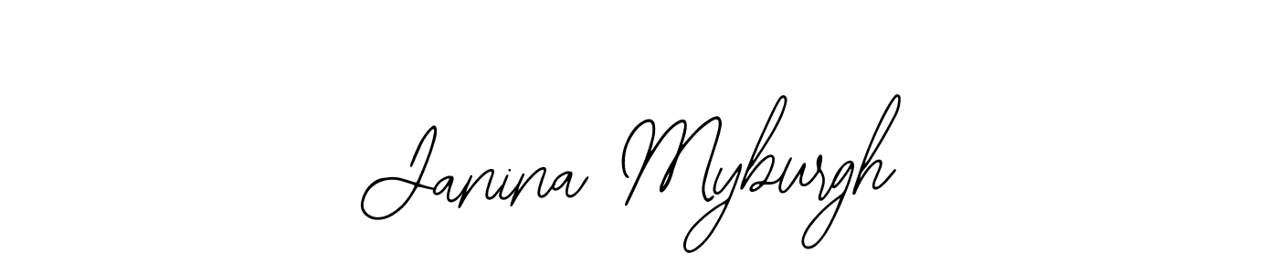 Janina Myburgh stylish signature style. Best Handwritten Sign (Bearetta-2O07w) for my name. Handwritten Signature Collection Ideas for my name Janina Myburgh. Janina Myburgh signature style 12 images and pictures png