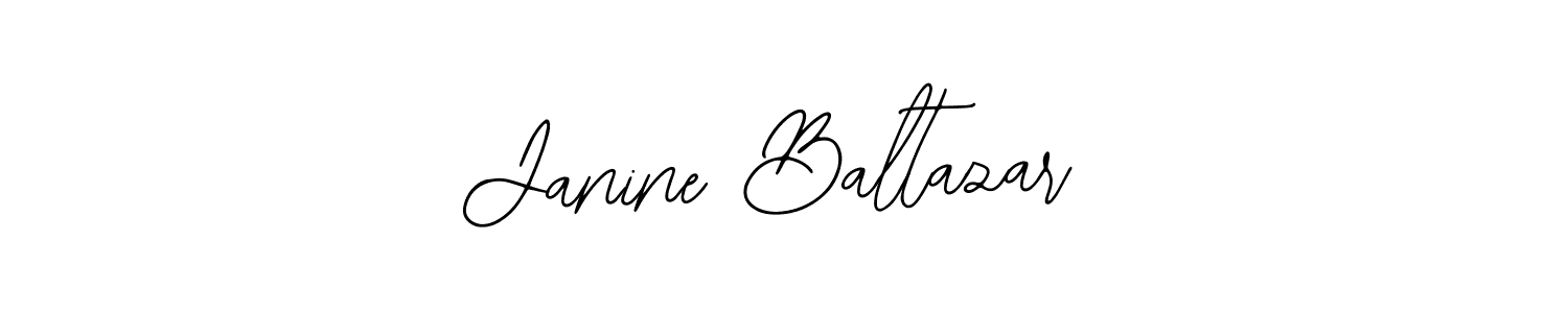 Janine Baltazar stylish signature style. Best Handwritten Sign (Bearetta-2O07w) for my name. Handwritten Signature Collection Ideas for my name Janine Baltazar. Janine Baltazar signature style 12 images and pictures png