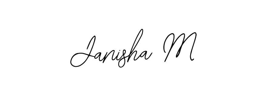 Janisha M stylish signature style. Best Handwritten Sign (Bearetta-2O07w) for my name. Handwritten Signature Collection Ideas for my name Janisha M. Janisha M signature style 12 images and pictures png