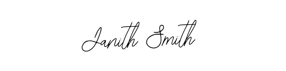 How to make Janith Smith name signature. Use Bearetta-2O07w style for creating short signs online. This is the latest handwritten sign. Janith Smith signature style 12 images and pictures png