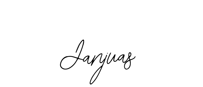 You should practise on your own different ways (Bearetta-2O07w) to write your name (Janjuas) in signature. don't let someone else do it for you. Janjuas signature style 12 images and pictures png