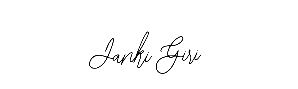 The best way (Bearetta-2O07w) to make a short signature is to pick only two or three words in your name. The name Janki Giri include a total of six letters. For converting this name. Janki Giri signature style 12 images and pictures png