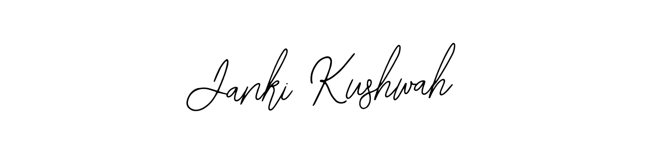 Also we have Janki Kushwah name is the best signature style. Create professional handwritten signature collection using Bearetta-2O07w autograph style. Janki Kushwah signature style 12 images and pictures png