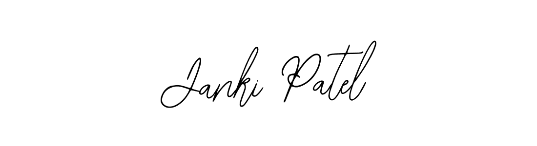 Design your own signature with our free online signature maker. With this signature software, you can create a handwritten (Bearetta-2O07w) signature for name Janki Patel. Janki Patel signature style 12 images and pictures png