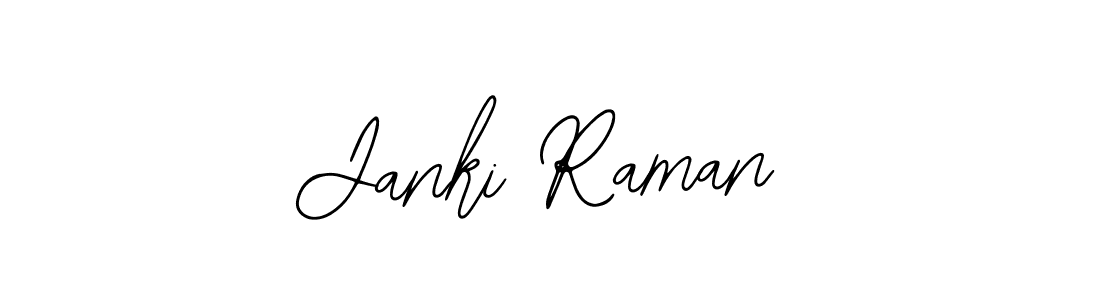 Janki Raman stylish signature style. Best Handwritten Sign (Bearetta-2O07w) for my name. Handwritten Signature Collection Ideas for my name Janki Raman. Janki Raman signature style 12 images and pictures png