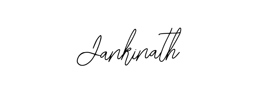 You should practise on your own different ways (Bearetta-2O07w) to write your name (Jankinath) in signature. don't let someone else do it for you. Jankinath signature style 12 images and pictures png