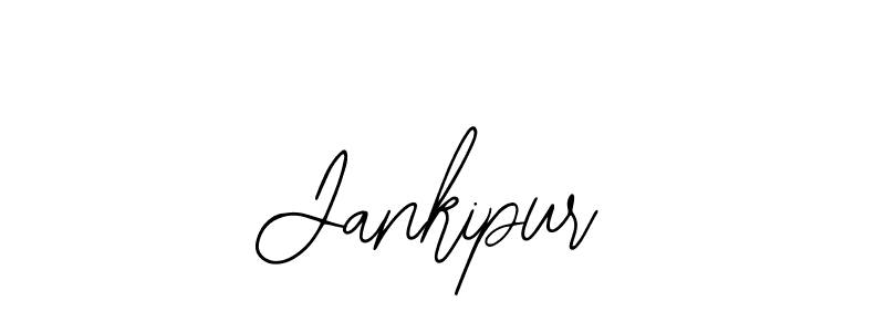 Design your own signature with our free online signature maker. With this signature software, you can create a handwritten (Bearetta-2O07w) signature for name Jankipur. Jankipur signature style 12 images and pictures png