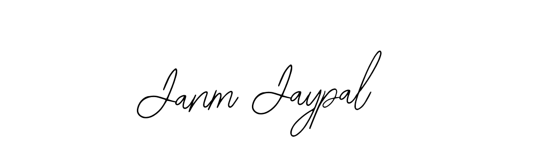 Use a signature maker to create a handwritten signature online. With this signature software, you can design (Bearetta-2O07w) your own signature for name Janm Jaypal. Janm Jaypal signature style 12 images and pictures png