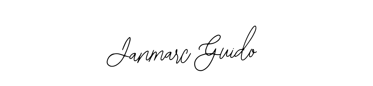 Also we have Janmarc Guido name is the best signature style. Create professional handwritten signature collection using Bearetta-2O07w autograph style. Janmarc Guido signature style 12 images and pictures png