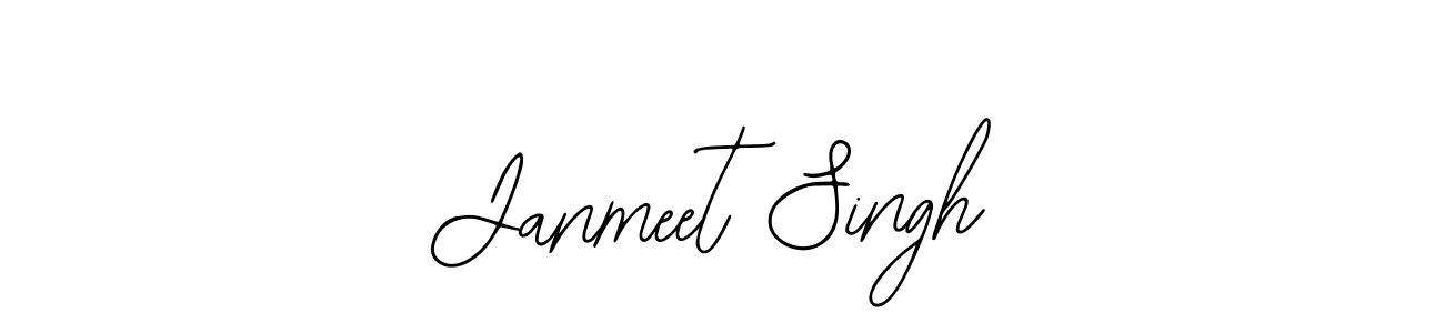 Best and Professional Signature Style for Janmeet Singh. Bearetta-2O07w Best Signature Style Collection. Janmeet Singh signature style 12 images and pictures png