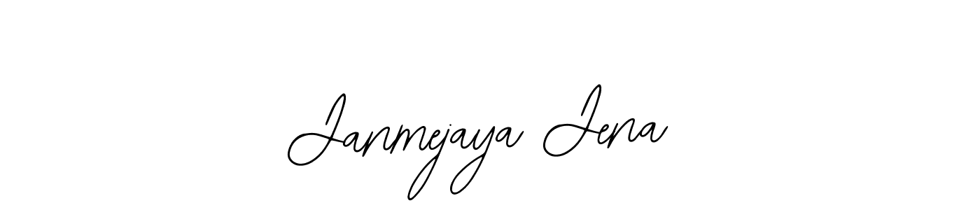 How to make Janmejaya Jena name signature. Use Bearetta-2O07w style for creating short signs online. This is the latest handwritten sign. Janmejaya Jena signature style 12 images and pictures png